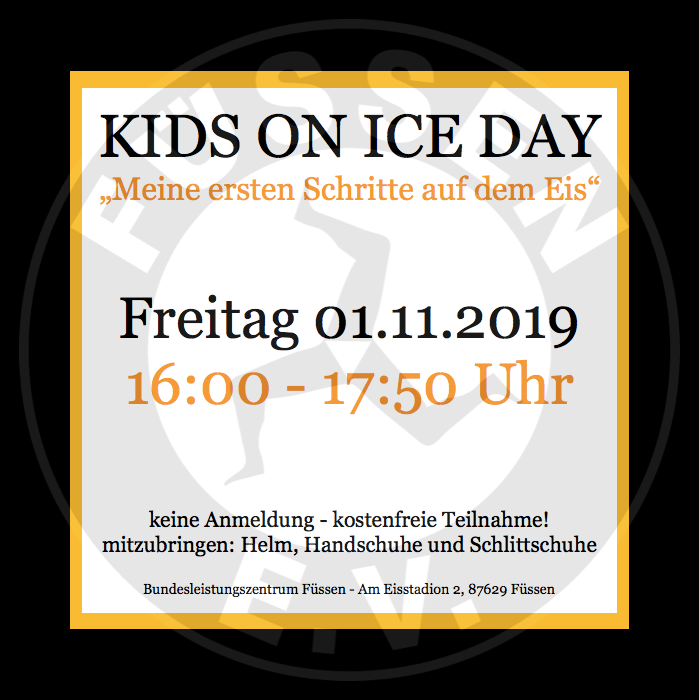 Kid´s on ice day – Kinder erfahren Eishockey